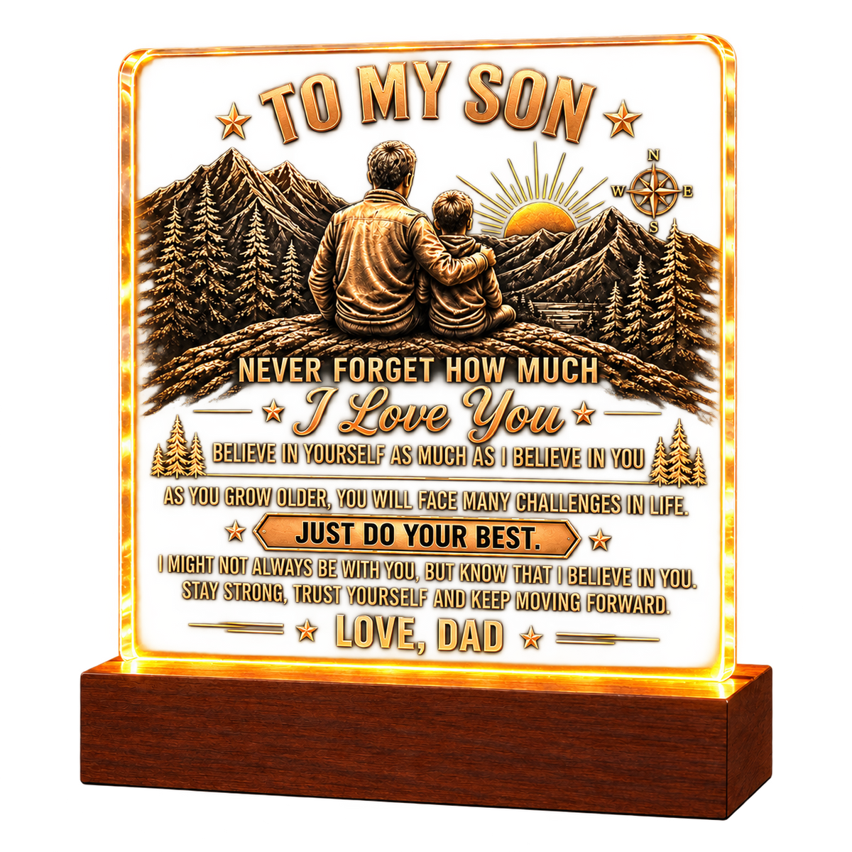 To my Son Plaque