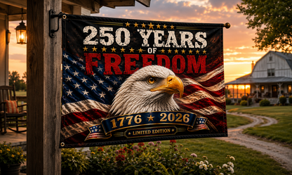 USA 250th Anniversary Eagle Flag | 1776–2026 Limited Edition Double-Sided