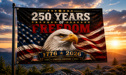 250th Anniversary Eagle Flag