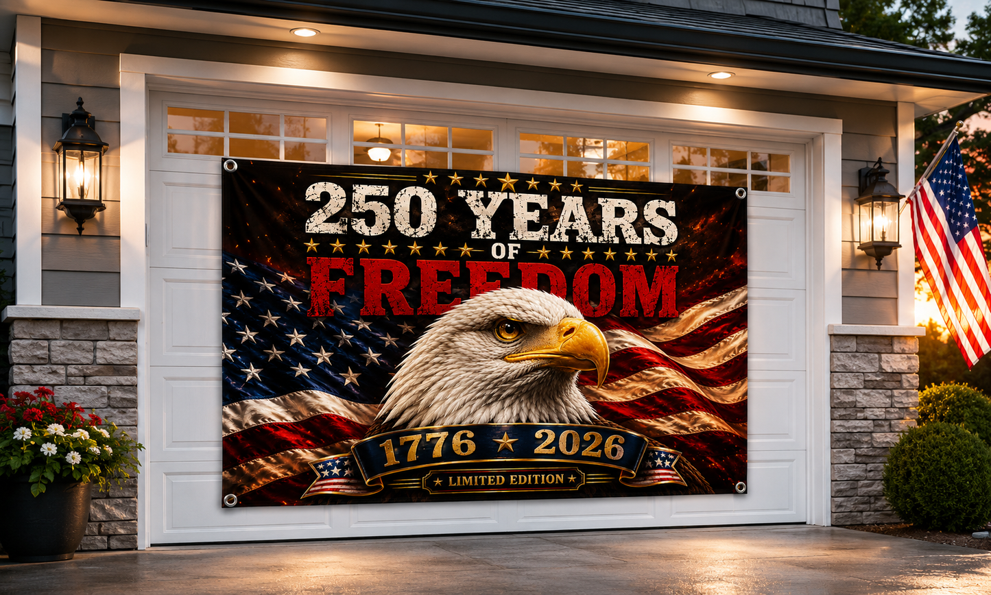 250th Anniversary Eagle Flag