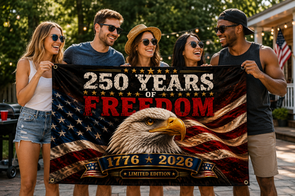 250th Anniversary Eagle Flag