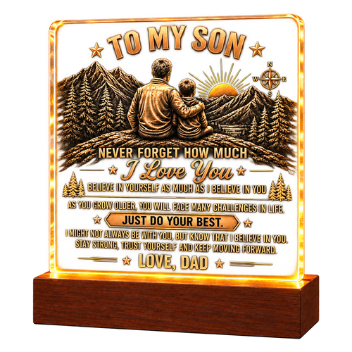 To  my Son Plaque